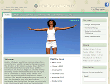 Tablet Screenshot of drhealthylifestyle.com